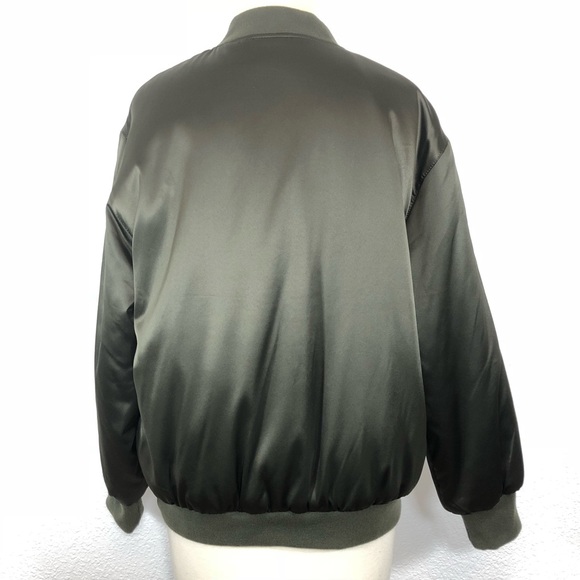 Philosophy Bomber Jacket Olive Green - Picture 4 of 7